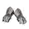 Set of 2" Silver Iron Vintage Armor Gloves, 7" x 14" x 6"